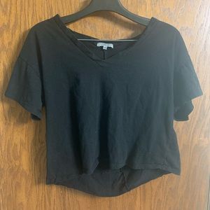 Charlotte Russe Black Crop Top